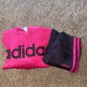 Girls Adidas Track Suit